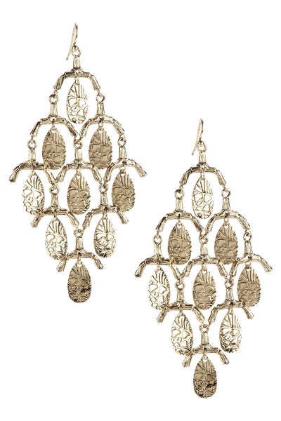 Vintage Statement Chandelier Earrings - AG