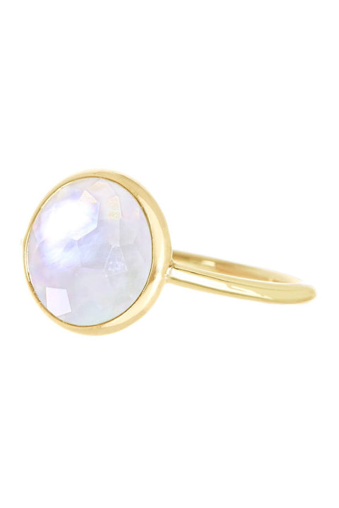 Mother Of Pearl Lollipop Ring - GF