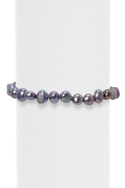 14k Gold Filled Black Freshwater Pearl Bracelet - GF