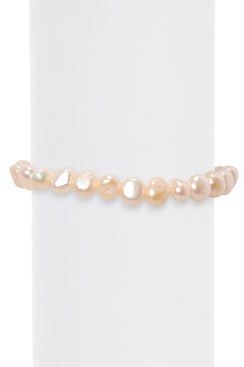 14k Gold Filled Pink Freshwater Pearl Bracelet - GF