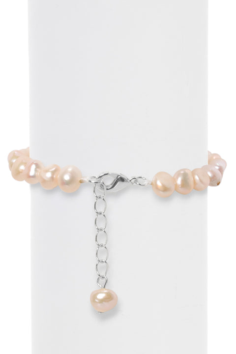 Pink Freshwater Pearl Bracelet - SF