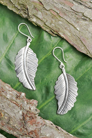 Leaf Drop Earrings - SF