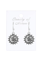 Sun & Moon Drop Earrings - SF