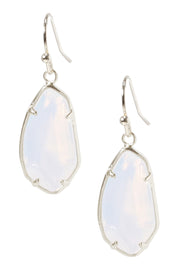 Moonstone Crystal Fancy Cut Drop Earrings - SF
