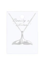WhaleTail Pendant Necklace - SF