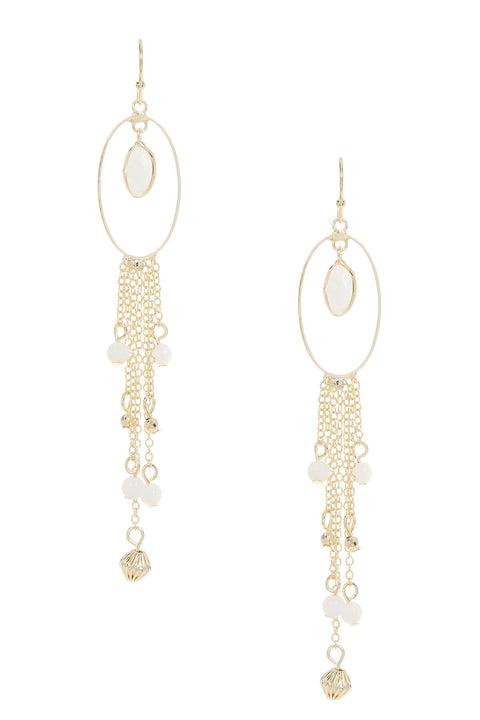 Amazonite Chandelier Earrings - GF