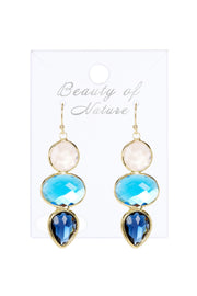 Mixed Crystal Sonya Earrings - GF