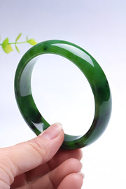 Premium Natural Hetian Jade Bangle