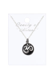 Sacred Ohm Pendant Necklace - SF