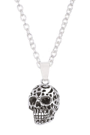 Skull Charm Pendant Necklace - SF