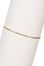 Lotus Charm Cuff Bracelet - GF