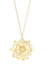 Sunflower Pendant Necklace - GF