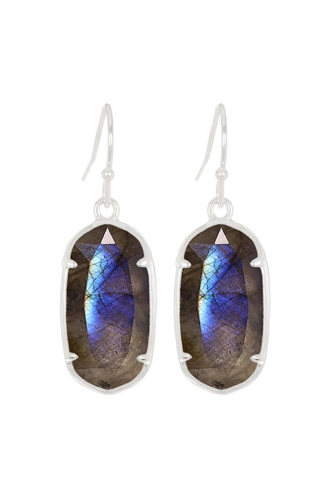 Labradorite Casey Drop Earrings - SF