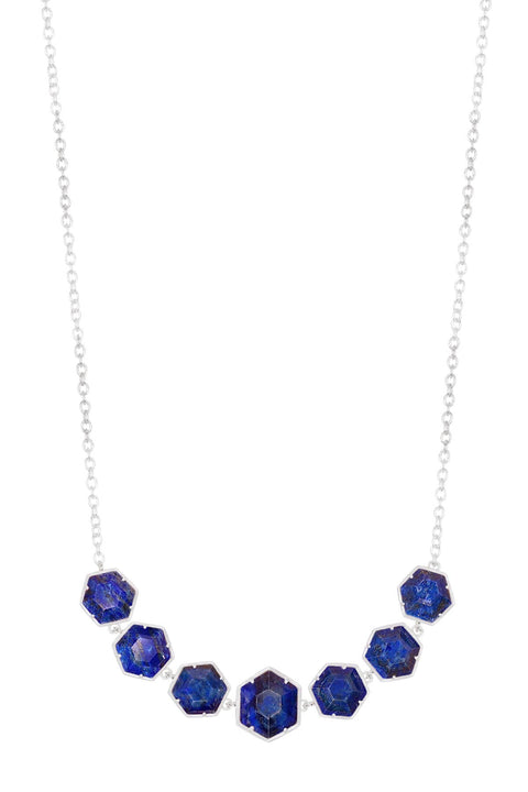 Lapis Statement Necklace - SF