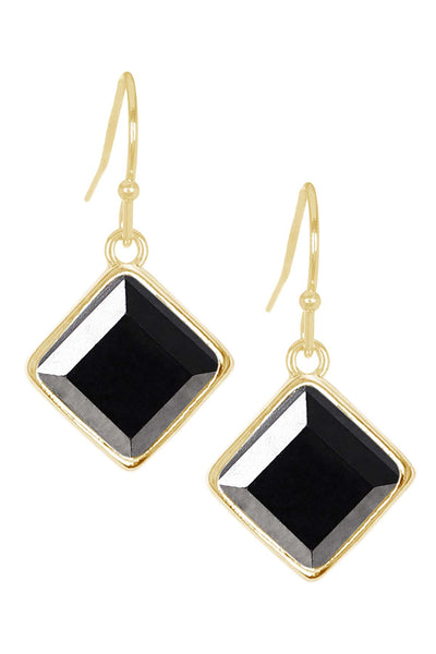 Hematite Rachel Drop Earrings - GF