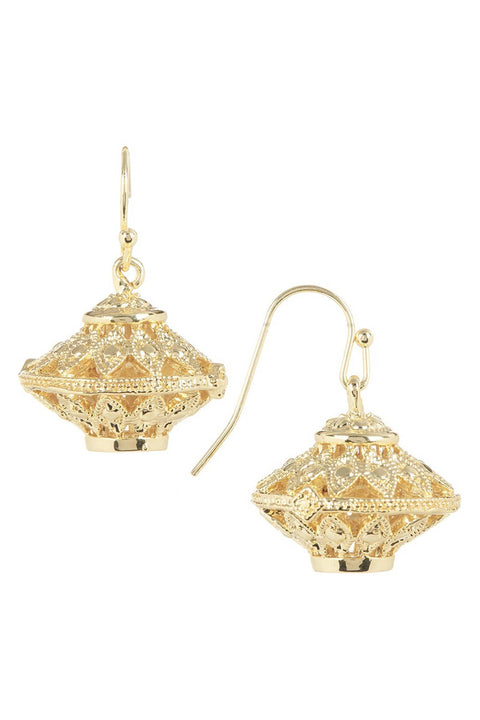 Filigree Lantern Drop Earrings - SF