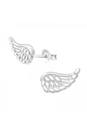 Sterling Silver Wing Ear Studs - SS