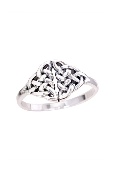 Sterling Silver Celtic Mandala Ring - SS