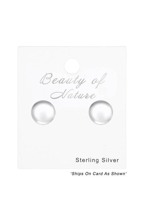 Sterling Silver Ball 2.5mm Ear Studs - SS