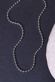 Sterling Silver Italian Bead Chain 3 mm x 18" - SS