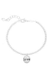 Love Charm Beaded Bracelet - SF