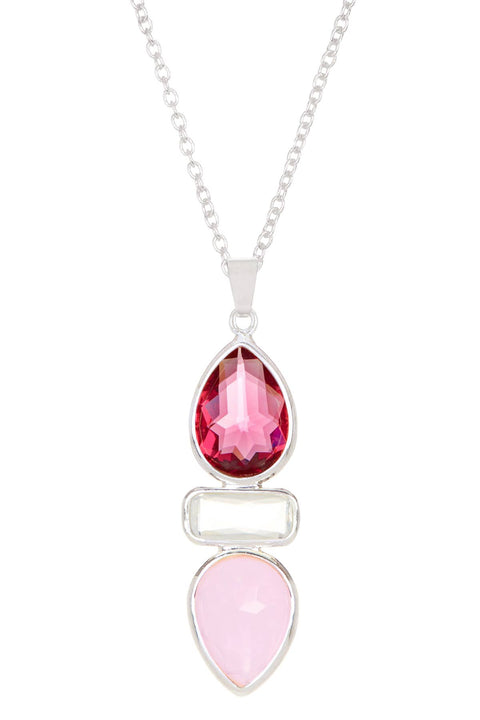Crystal Pendant Necklace - SF