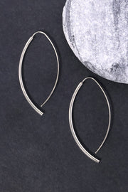 Sterling Silver Basic Threader Drop Earrings - SS