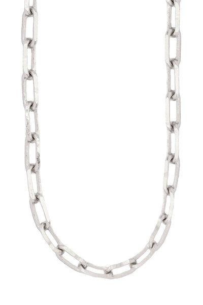 Silver Plated 2.5mm Open Cable Chain - SP
