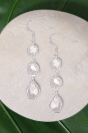 Moonstone Crystal Rachel Earrings - SF