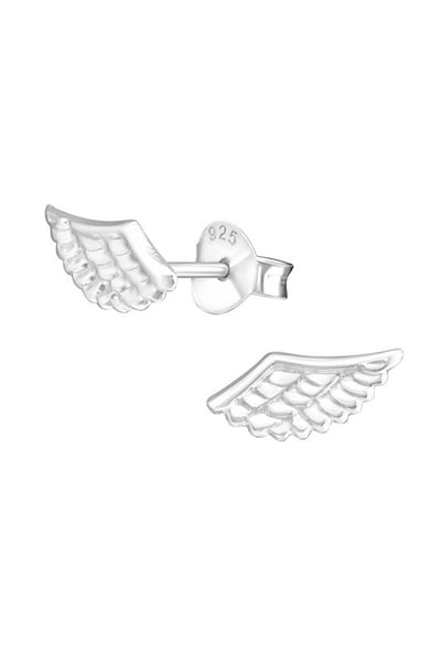 Sterling Silver Wing Ear Studs - SS