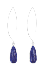 Sapphire Threader Drop Earrings - SF