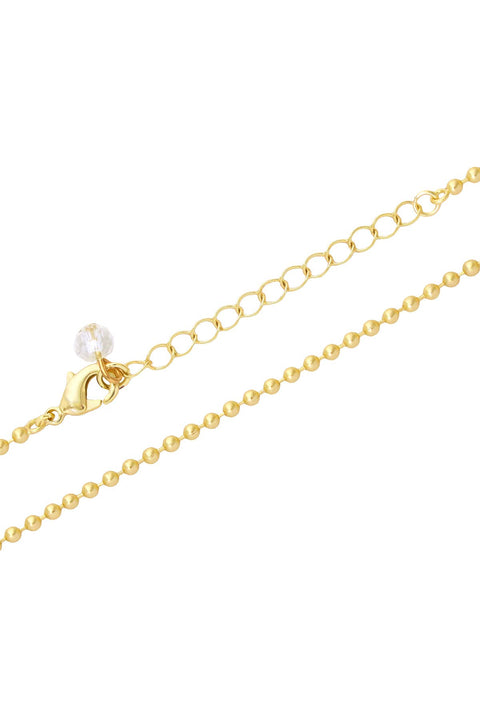 14k Gold Plated 2mm Bead Chain - GP