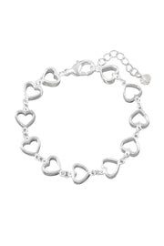 Cut Out Hearts Charm Bracelet - SF