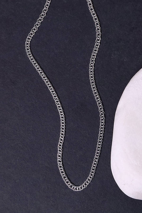 Sterling Silver Italian Curb Chain 3.8 mm x 18" - SS