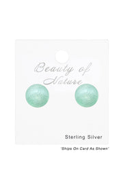 Synthtic Pearl 6mm Ear Studs - SS