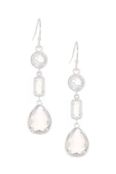 Moonstone Crystal Serena Earrings - SF