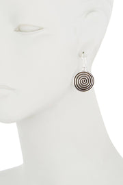 Mandala Swirl Drop Earrings - SF