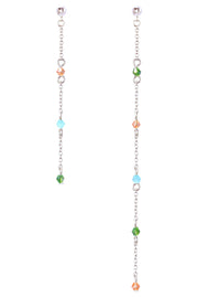 Mixed Austrian Crystal Drop Earrings - SF