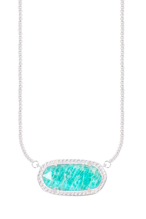 Amazonite Pendant Necklace - SF