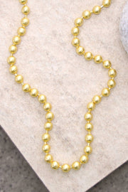 14k Gold Plated 2mm Bead Chain - GP