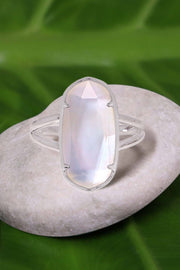 Mother Of Pearl Quartz Casey Ring - SF