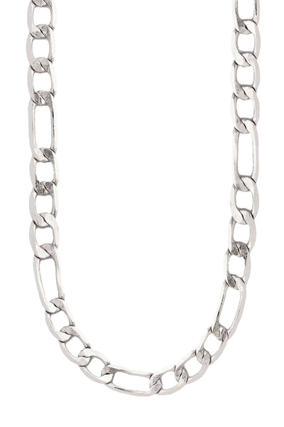 Silver Plated 3mm Figaro Chain - SP