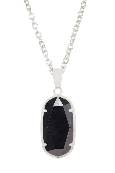 Hematite Casey Pendant Necklace - SF