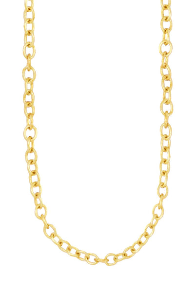 14k Gold Plated 2mm Cable Chain - GP