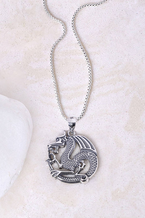 Dragon Pendant Necklace - SF