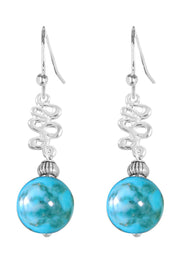 Turquoise Arapahoe Earrings - SF