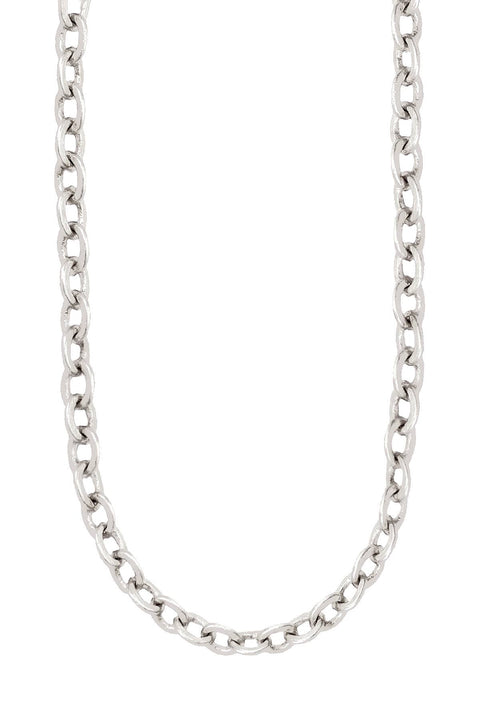 Silver Plated 2mm Cable Chain - SP