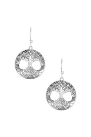 Tree Of Life Drop Earrings - SF