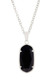 Black Onyx Casey Pendant Necklace - SF