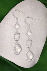 Moonstone Crystal Natalie Earrings - SF